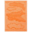 Detský uterák Plane orange, 30 x 50 cm