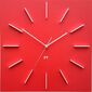 Future Time FT1010RD Square red Designové nástenné hodiny, 40 cm