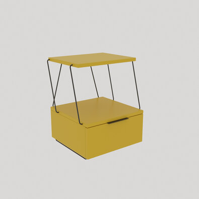 Nachttisch Tekoba Yellow