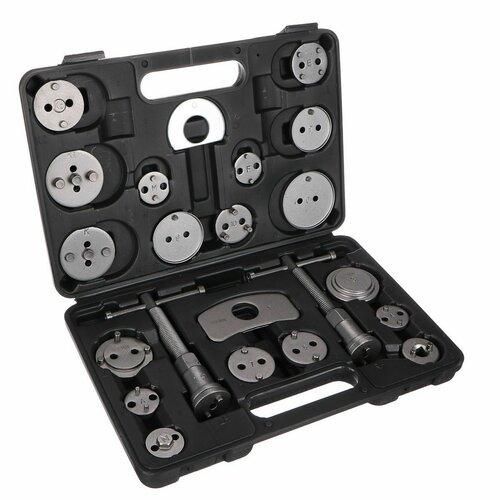 Sixtol Stiskalo zavornih batov MECHANIC BRAKE SETBLACK 22, 22 kos