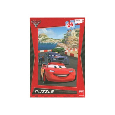 Puzzle Cars na riviére Dino Toys, 24 dielikov