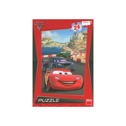 Puzzle Cars na riviére Dino Toys, 24 dielikov
