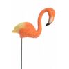 Dekorácia Plameniak oranžová, 20 cm