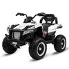 Baby Mix Dětská elektrická čtyřkolka Rave 4 x 4, bílá