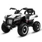 Baby Mix Dětská elektrická čtyřkolka Rave 4 x 4, bílá