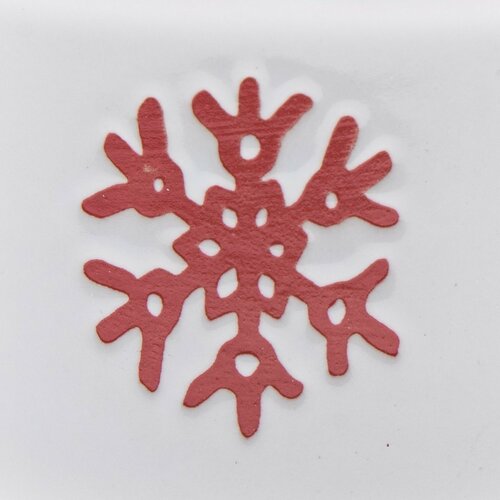 Set de 6 căni din ceramică Fulgi, 90 ml