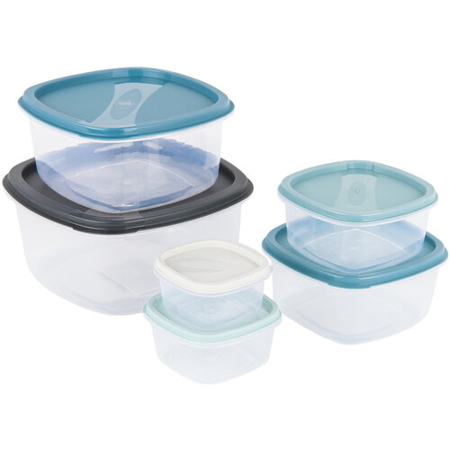 6-delni set plastičnih posod