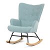 Fotel bujany BLUE2, turkusowy