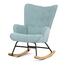 Fotel bujany BLUE2, turkusowy