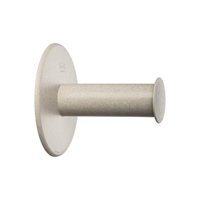 Koziol Stojalo za toaletni papir Plug´n´rollOrganic bež, 13,5 x 13 cm