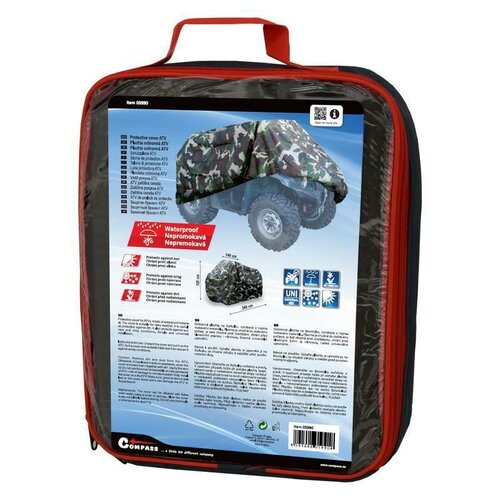 Compass zaščitna ponjava ČTYŘKOLKA 100 %WATERPROOF, 240 x 140 x 120 cm