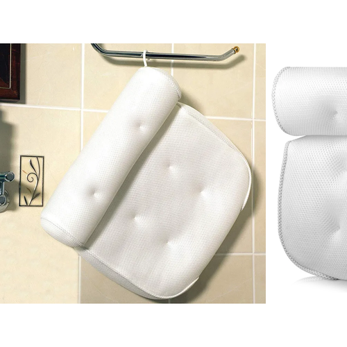 Cushion for bathtub with suction cups