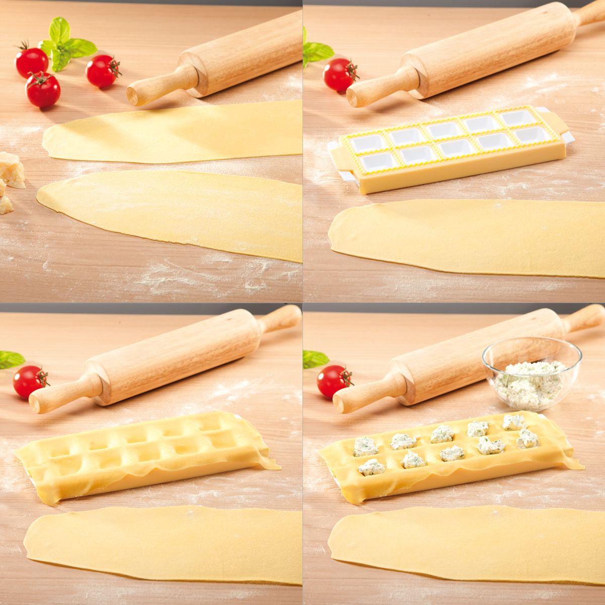 Tescoma DELÍCIA Négyzetes ravioli forma, 10 db termék 2. képe