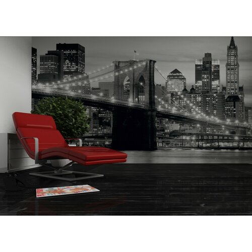 Fototapeta XXL Panorama Manhattanu 360 x 270 cm, 4 części