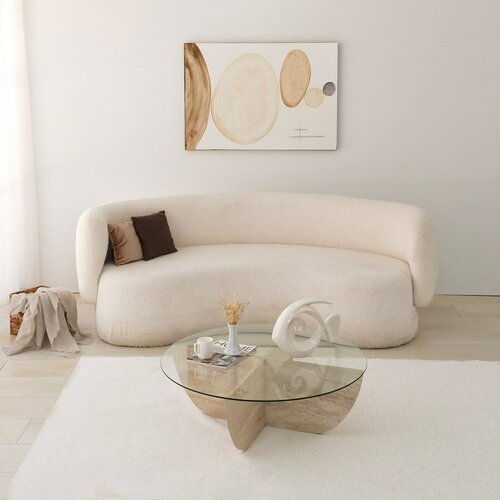 Măsuță de cafea Lily Travertine