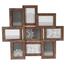 Fotorahmen Woody, 58,3 x 51 x 2,4 cm, 9 Bilder 10 x 15 cm, MDF
