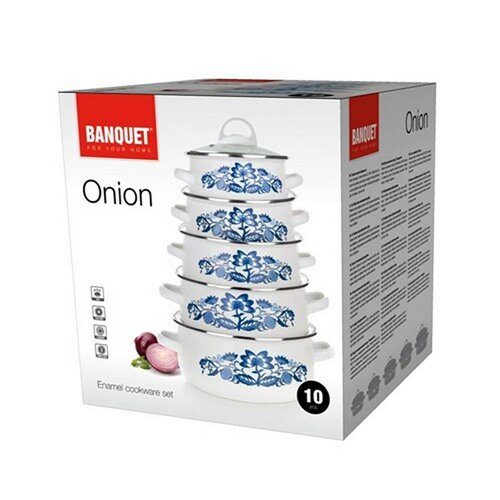 Banquet Onion 10-częściowy zestaw garnków