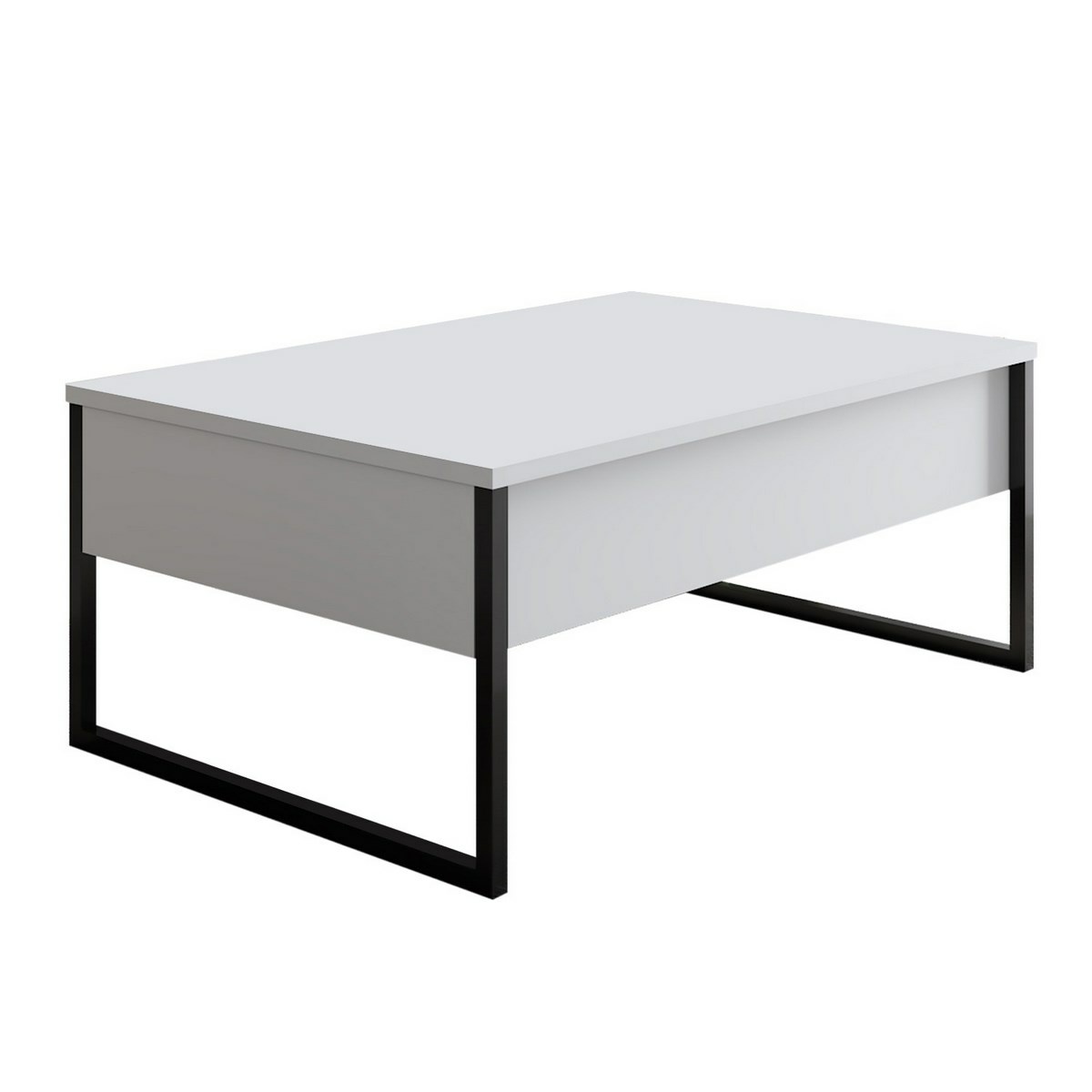 Konferenční stolek Luxe White and Black