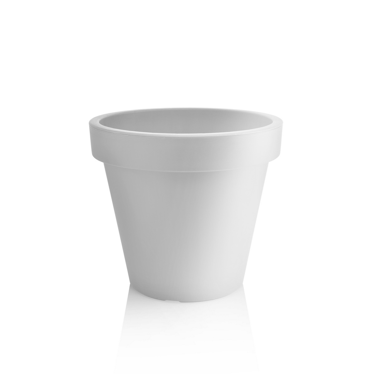 Jardinieră Gardenico Metro Twist 'n' Roll, alb,29 x 26,5 cm, 29 cm