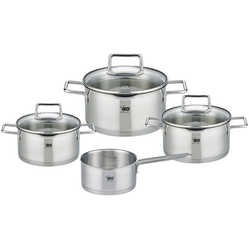 Elo 72404 4-delni set nerjavečih loncev SmartSteam
