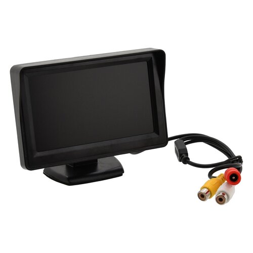 Паркувальний асистент з 4 датчиками та задньоюкамерою