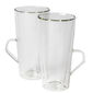 Maxxo "Cafe Frappe" 2-teiliges Thermoglas-Set