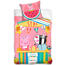 Carbotex Lenjerie de pat pentru copii Pepina Piggy Lemonade Stall, 140 x 200 cm, 70 x 90 cm