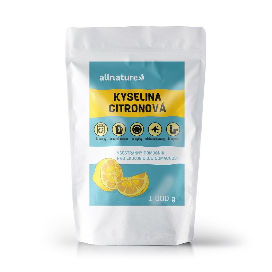 Levně Allnature Kyselina citronová 1000 g