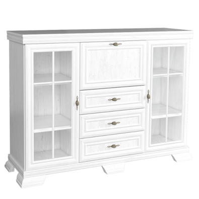 KORA KK6 komód, sosna andersen