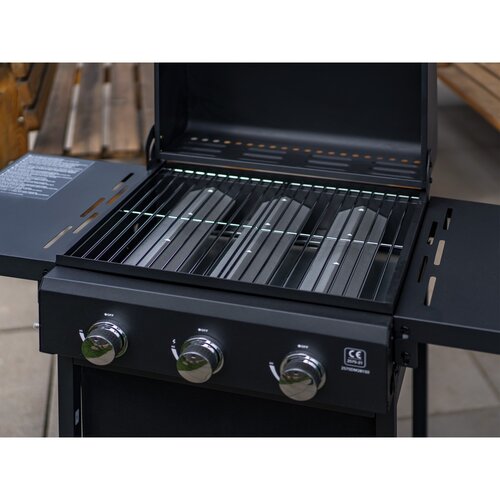 Grill gazowy Happy Green Hammond 3 palniki, 101,6x 106 x 53 cm