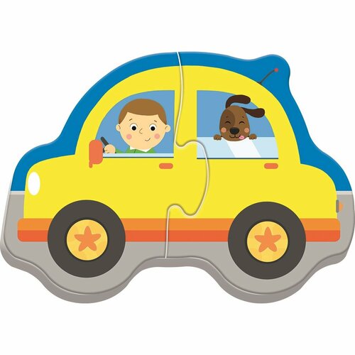Trefl Baby puzzle Transport, 8 darab