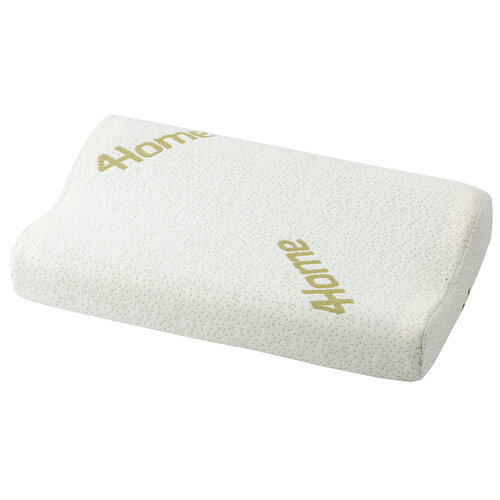 4Home Vzglavnik iz spominske pene Aloe Veraprofiliran, 50 x 30 cm