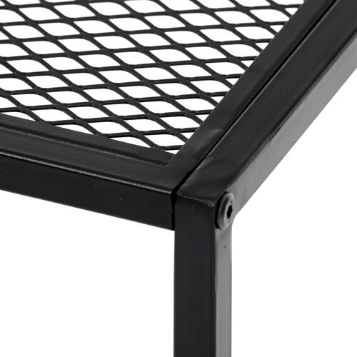 Popolnoma kovska mizica za odlaganje, 42 x 42 x 42cm