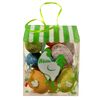 Set de ouă de Paște Mozaica, înălțime 6 cm, 12bucăți în pachet