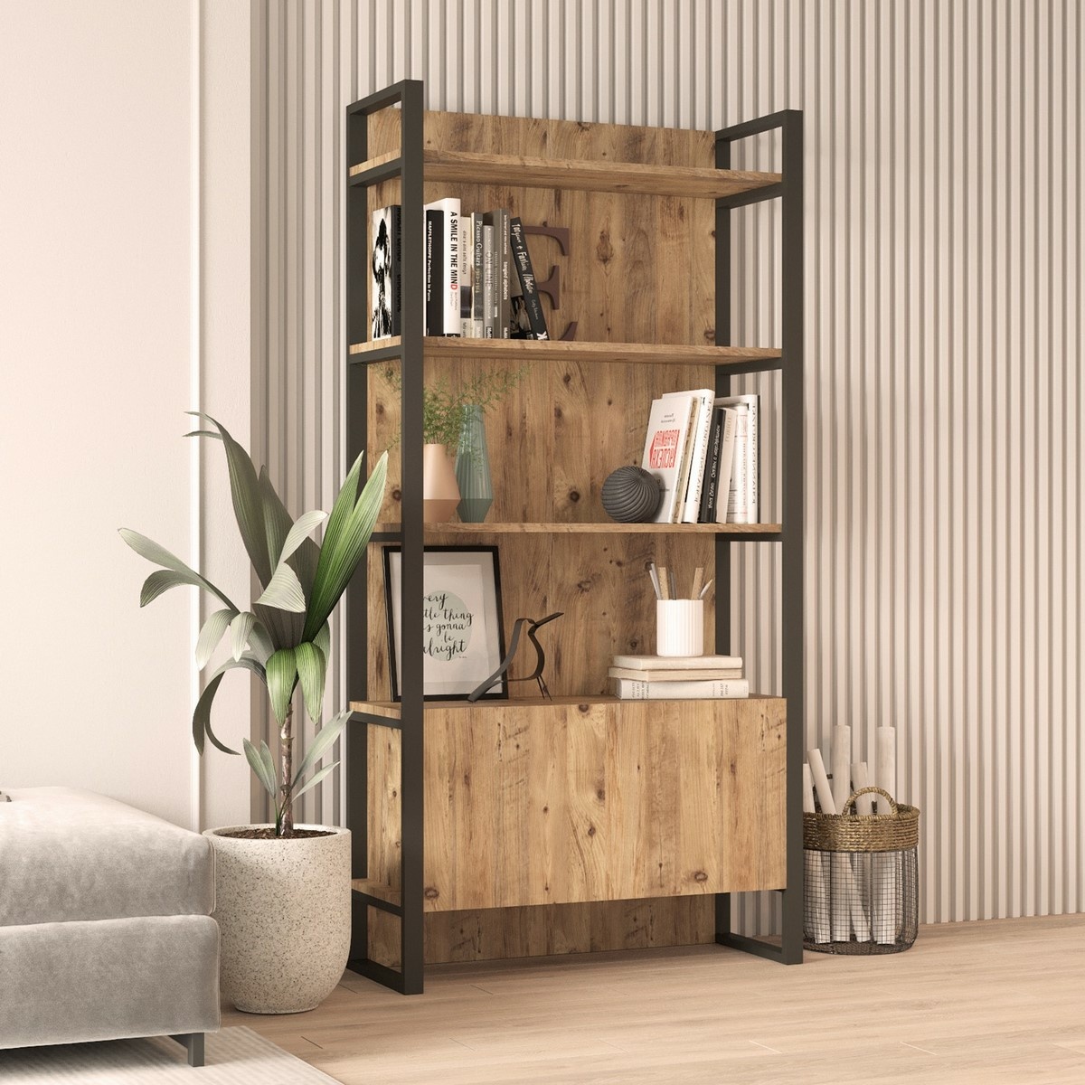 Regál Muge Atlantic Pine