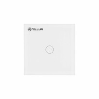 Tellur WiFi Smart Spínač, 1 port, 1800 W, 10 A., biela