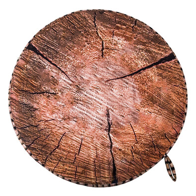 Sedák Dřevo hnědá, 40 cm