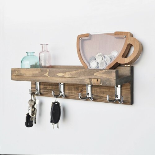 Kuhinjska polica Rustic Walnut