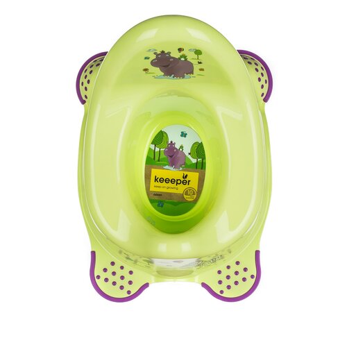 Keeper Hippo éjjeliedény gyermekek számára, zöld
