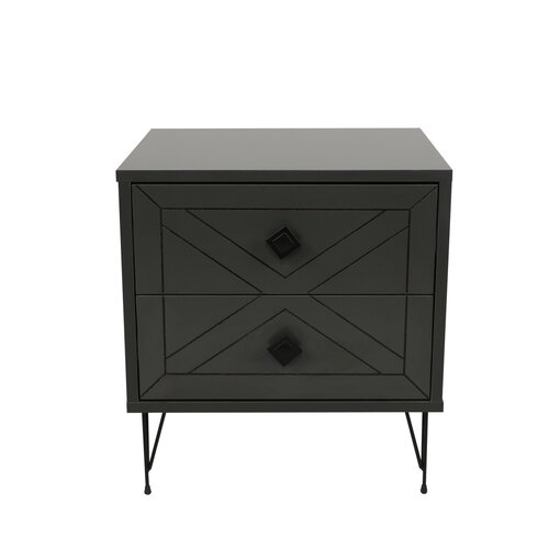 Nachttisch Luna Anthracite