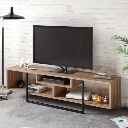 TV asztal Asal Fekete