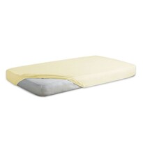 Babymatex Dětské nepropustné jersey prostěradlo žlutá, 70 x 140 cm Babymatex Dětské nepropustné jersey prostěradlo žlutá, 70 x 140 cm