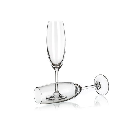 Banquet Crystal Келихи для ігристого вина Leona 210 мл, 6 шт.