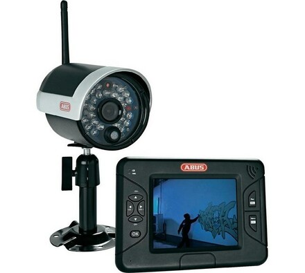Bezdrôtová vonkajšia kamera 2,4 GHz a TFT monitor 3,5"ABUS