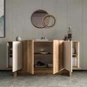 Skříňka Diana Sand and Walnut