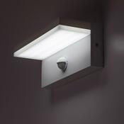 Rabalux 77116 venkovní nástěnné LED svítidloZaragoza, se senzorem, 9W, IP54, bílá