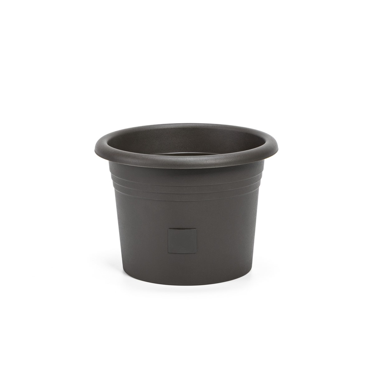 Plastia Narza öntözőedény 30 cm átmérőjű, antracitszínű, 30 cm átmérőjű