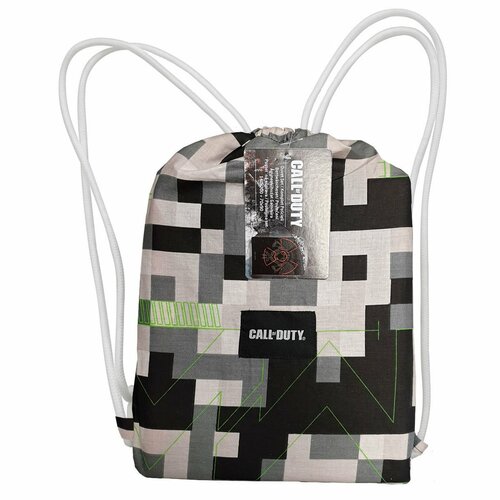 Бавовняна постільна білизна Call of Duty чорний, 140 x 200 см, 70 x 90 см + безплатний подарунок