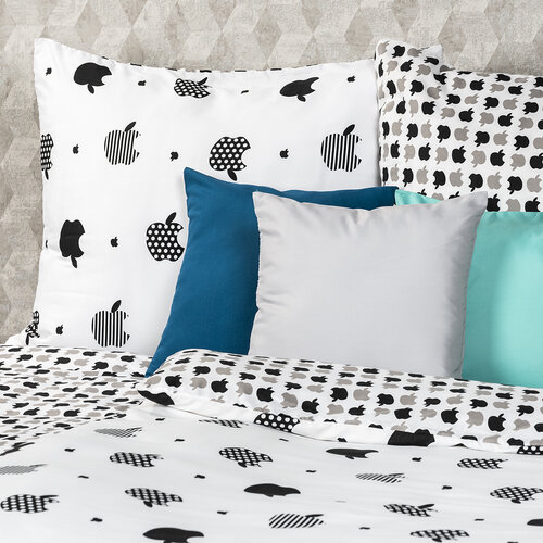 Lenjerie de pat micro 4Home Black fruit, 140 x 200 cm, 70 x 90 cm
