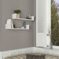 Raft Iris alb, 2 buc